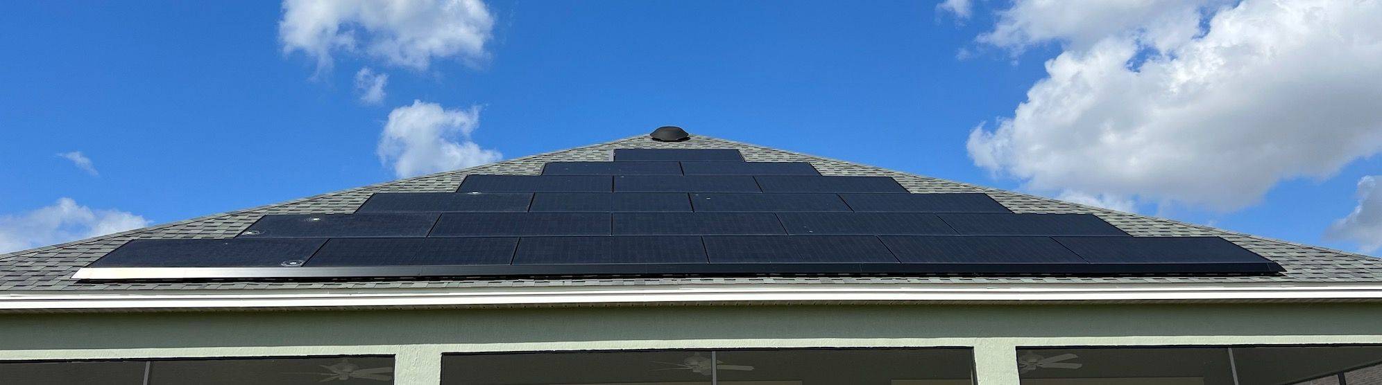 New solar installation takes multiple golf ball hits